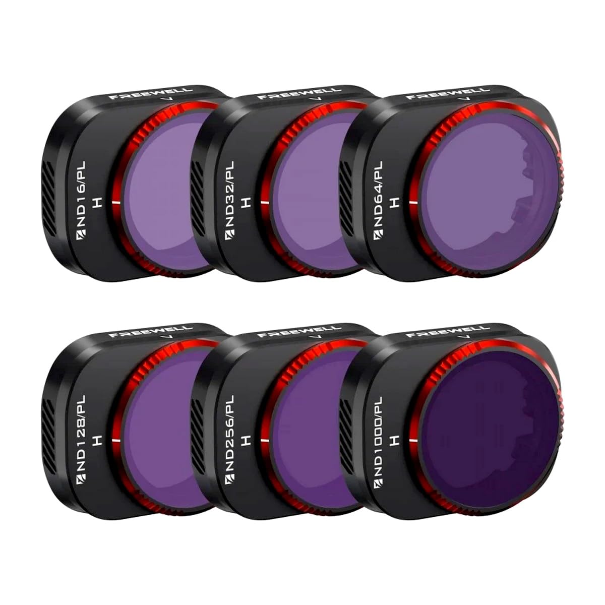 Set of 6 Filters Bright Day Freewell for dji Mini 4 Pro