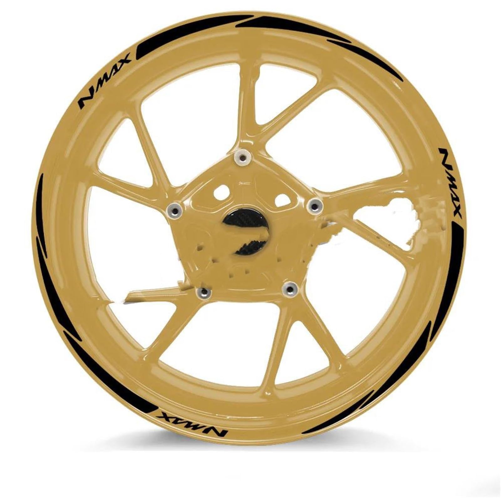 Motorcycle Wheel Sticker Scooter Rim Stripe Decal for Yamaha Nmax 125 155 160 Nmax155 Nmax160 Nmax125