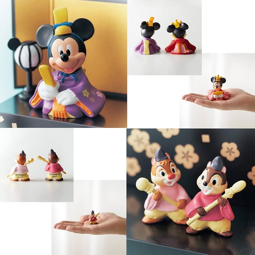 セット売り用 ①ディズニー 雛人形セット 楽天市場】【Disney】 ディズニー 壇付きおひなさまフルセット