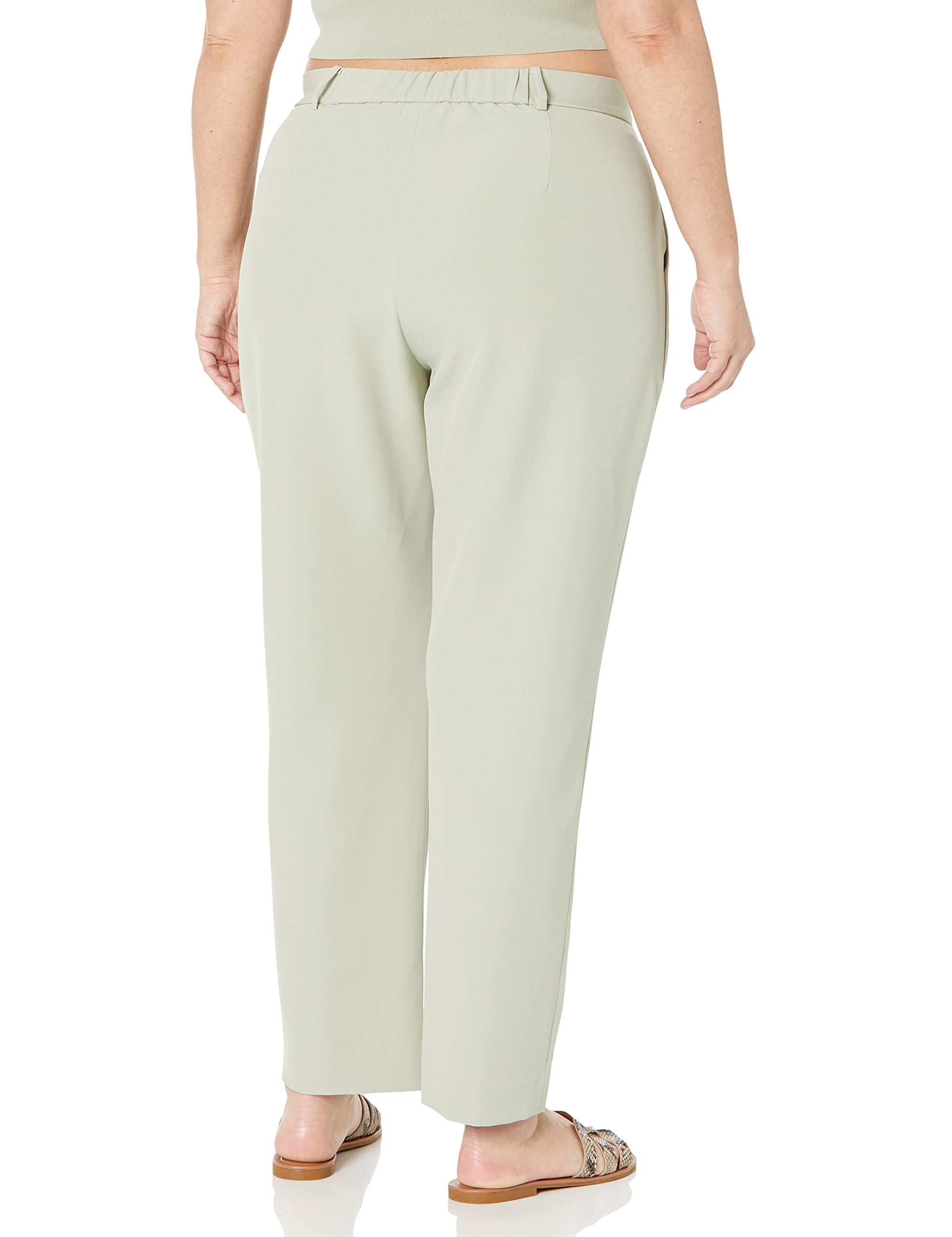 The Drop Women's Abby Flat Front Pant