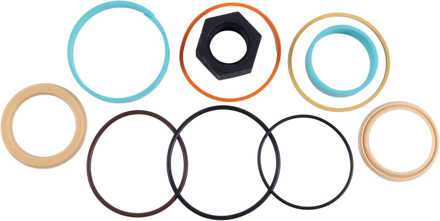 Cylinder Seal Kit 7161903 Compatible with Bobcat 337 341 435 Excavator, A770 S740 S750 S770 T740 T750 T770 Loader Replaces 6818161