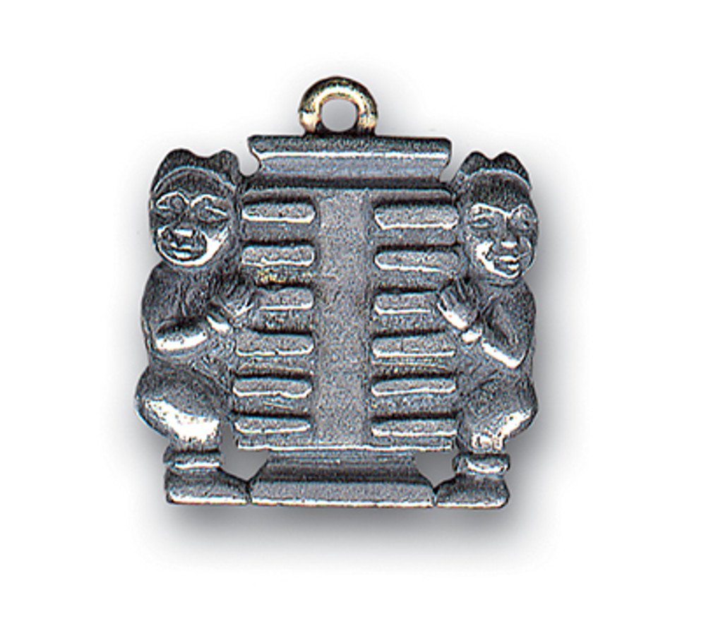 Feng Shui Double Pendant Trigramme Kun