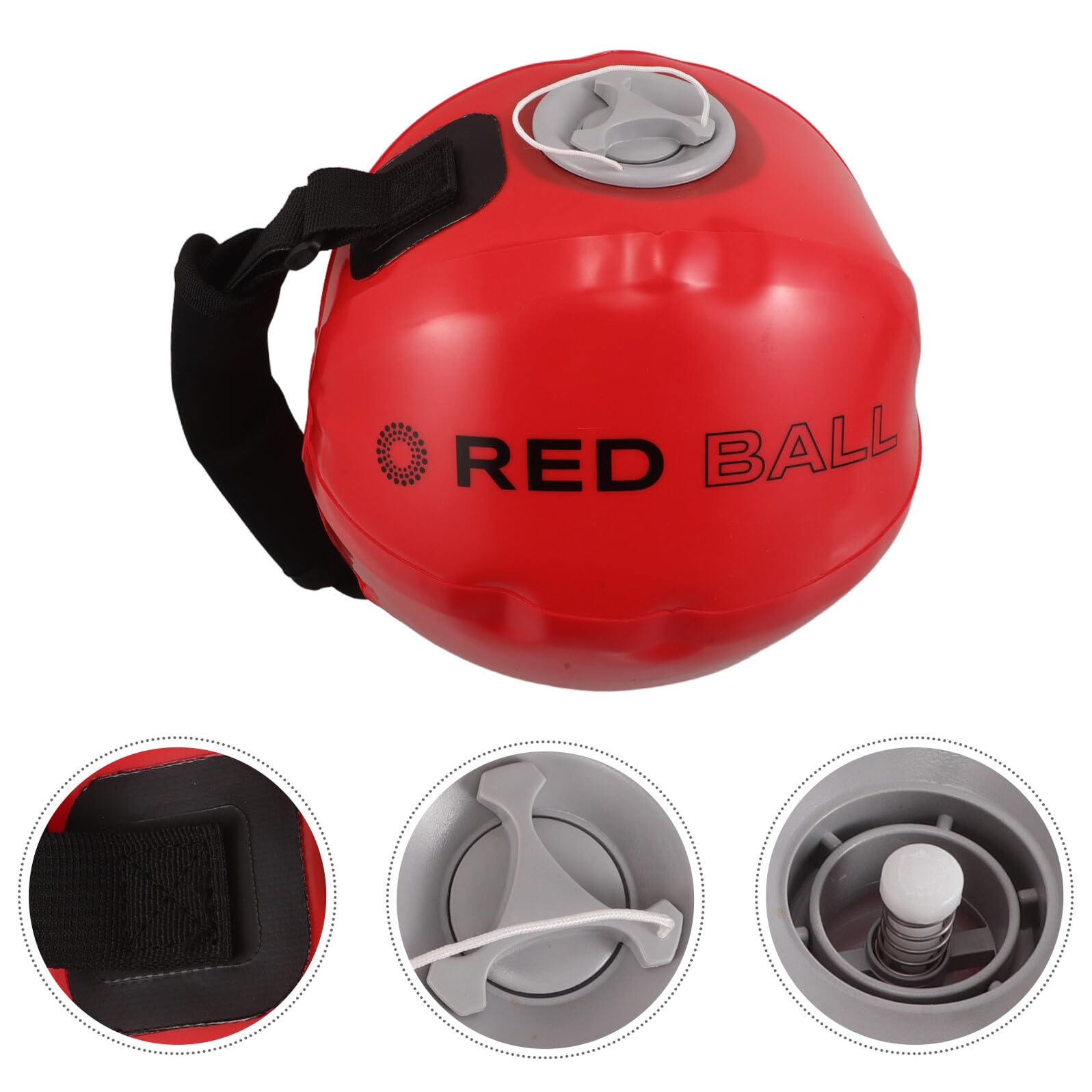 LABRIMP Worek Treningowy z Wodą Przenośny Kettlebell Do Ćwiczeń Siłowych Łatwe Napełnianie i Opróżnianie Kompaktowy Sprzęt Fitness Do Domu i Zewnątrz