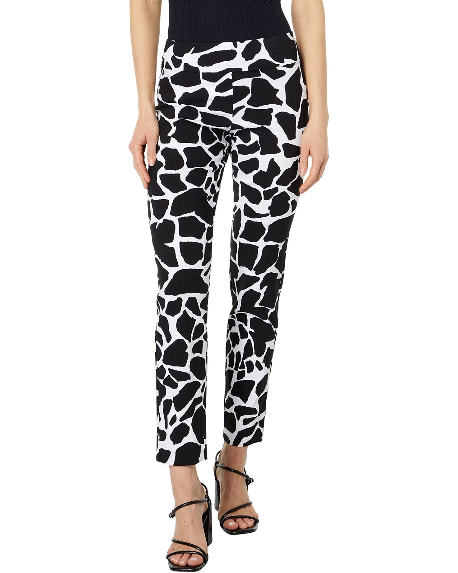 Krazy Larry Pull-On Ankle Pants Black Rock 16 28