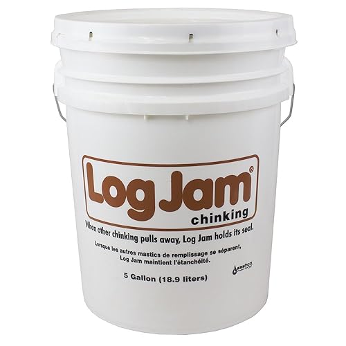 Sashco LJC-P Log Jam - Toma juntas, Mortero Blanco, 1