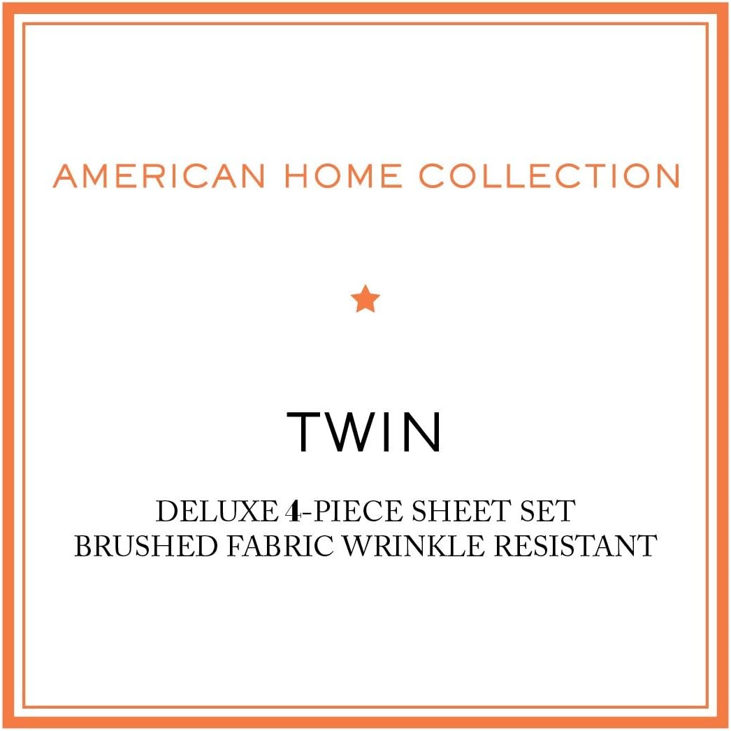 Twin Red Floral Deep Pocket Microfiber Bedding Set