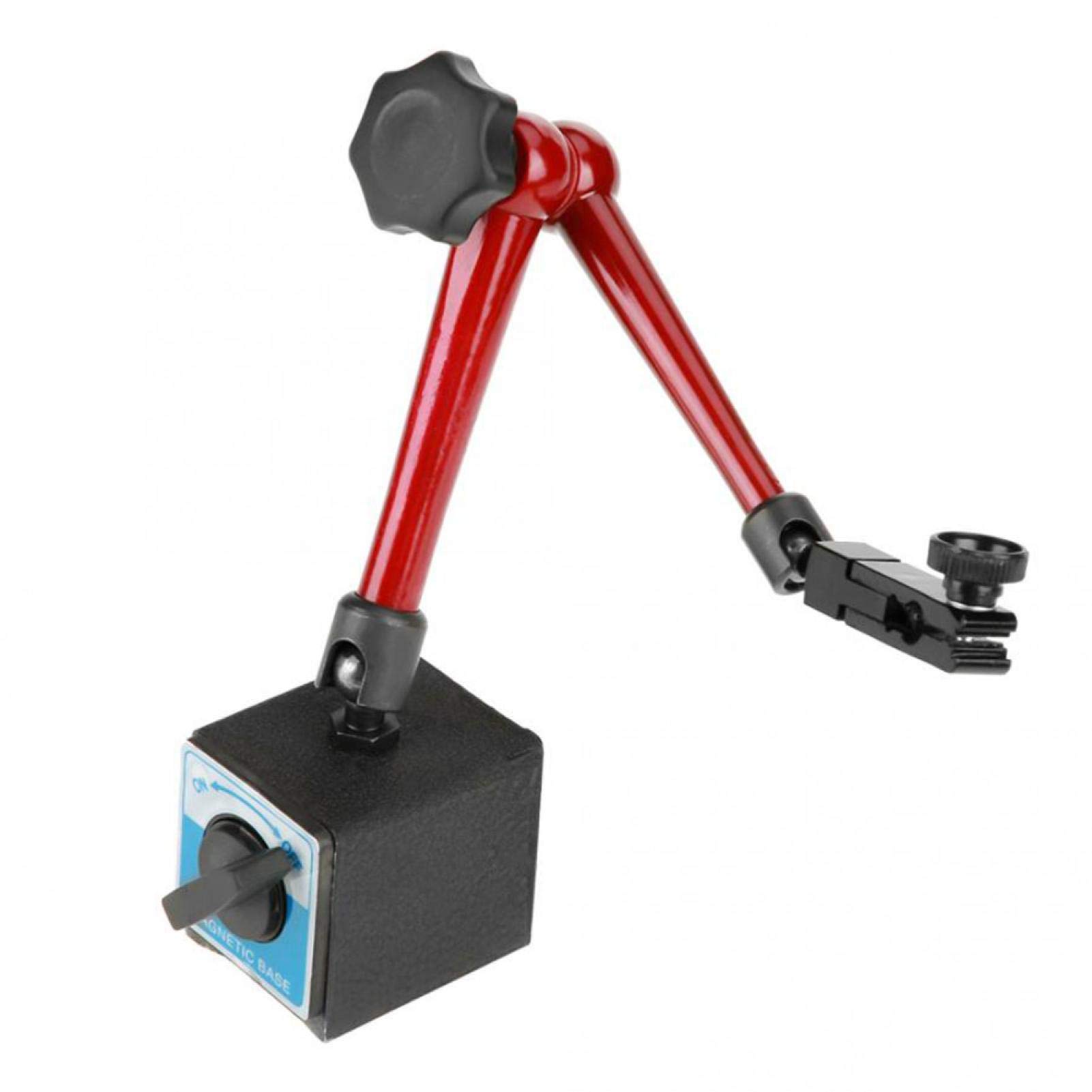 Uchwyt podstawy magnetycznej, regulowany uniwersalny uchwyt podstawy magnetycznej 350 mm Stojak na wskaźnik czujnika zegarowego