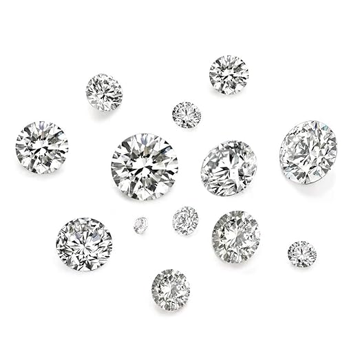 50Pcs Tiny Cubic Zirconia Rhinestones for Crafts