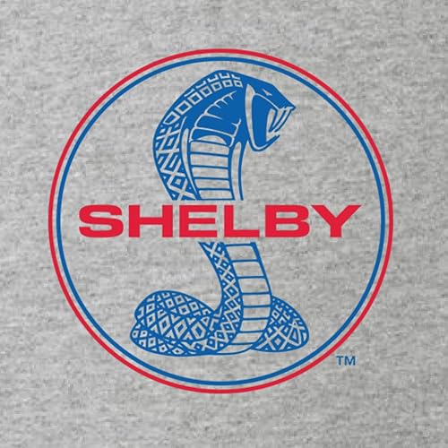 Miniatura 2 de Wild Bobby Shelby Cobra USA Logo Emblem Powered by Ford Cars and Trucks Zip Up Hoodie Sweatshirt, Heather Grey, Small