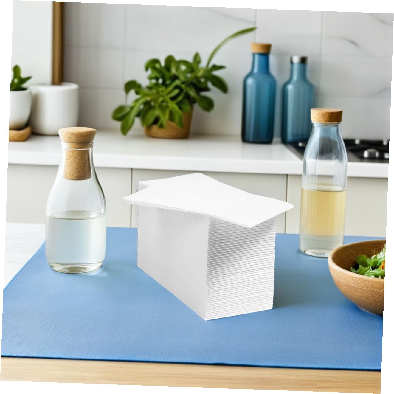 100piezas Servilletas Gruesas de Papel Servilletas Desechables Unidades para Fiestas Bodas y Eventos