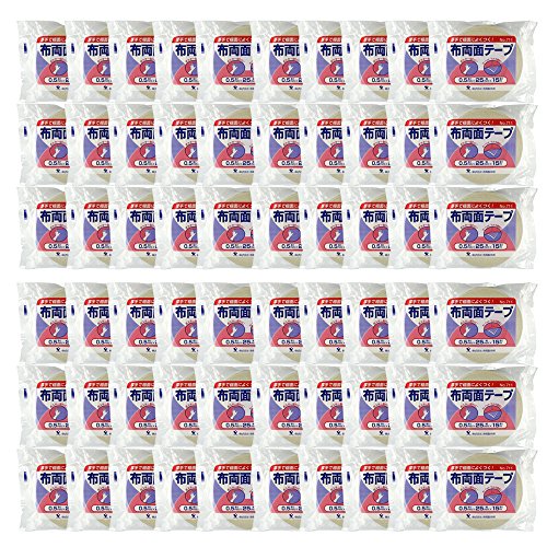 寺岡 布両面テープ 幅25ミリ×長15M 711 60巻入り