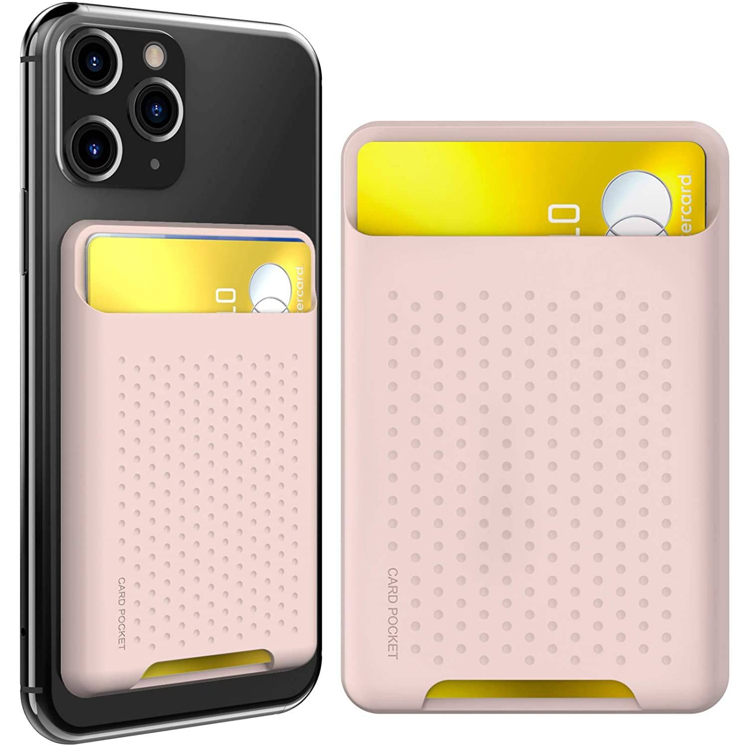 my brandAhaStyle Silicone Card Holder for Smartphone - Pink