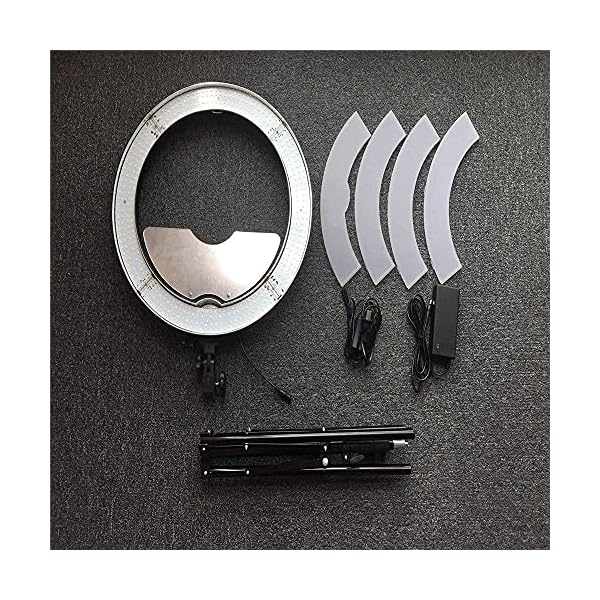 FACAZ LED-Ringlicht-Kit 18 Zoll Led-Ring Fülllicht Handlicher Selfie-Ständer Füuml;lllicht Led-Matrix Einstellbare… – Bild 4