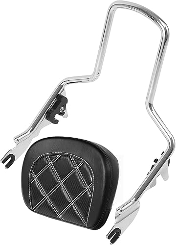 Miniatura 8 de TCT-MOTORPARTS Respaldo desmontable Sissy Bar para Harley Touring Road King Road Glide Street Glide Electra Glide 2009-2023