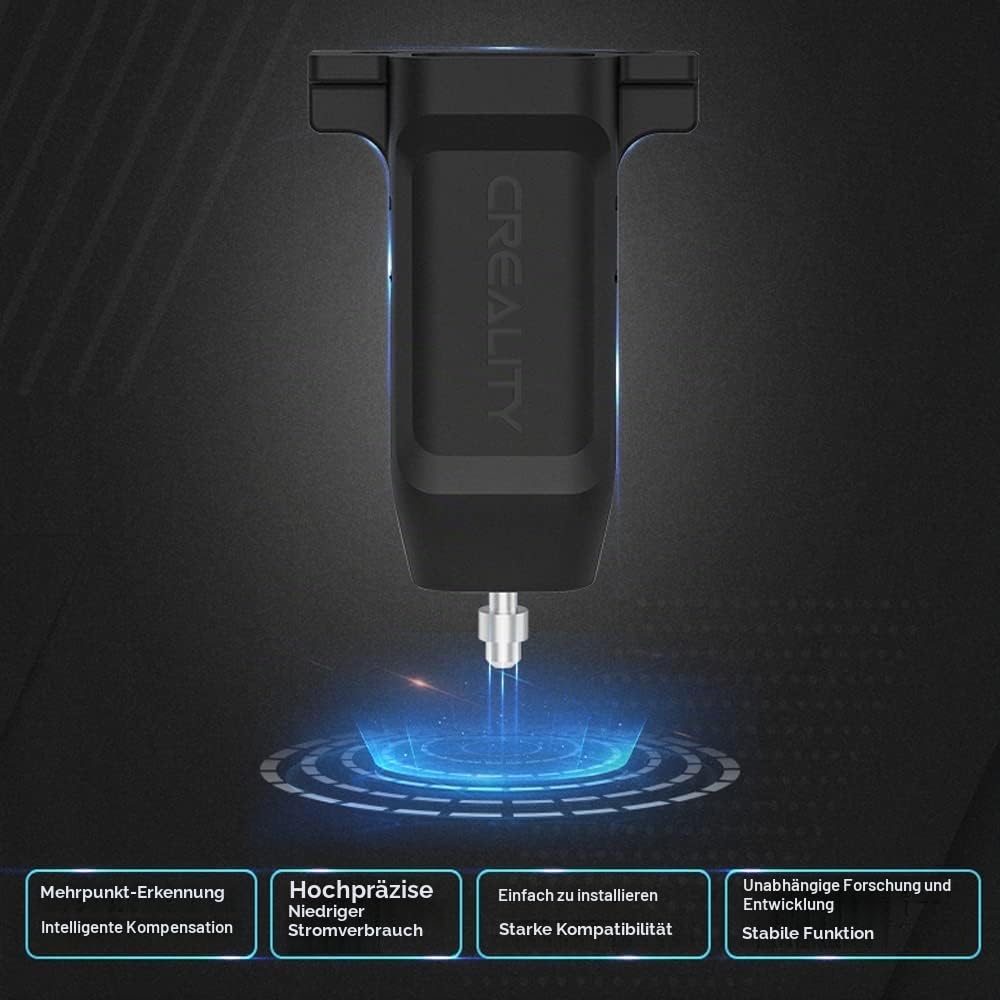 Creality Offizieller CR Touch Auto Bettnivellierungssensor (keine Halterungen enthalten) für Ender 3 NEO/ 3 V2 Neo/ 3 Max Neo/ 3 S1 Plus/Ender 3S1/ 3 S1 Pro/ 5 S1/ 3 V3 SE/ 3 V3 KE/CR-10 Smart Pro