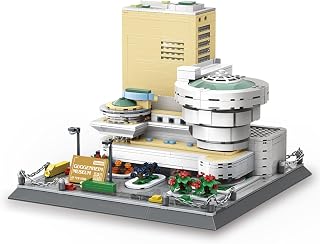 Architecture Series Guggenheim Museum 5242 Building Set, 902 PCS | Collection model and gift for children and adults.