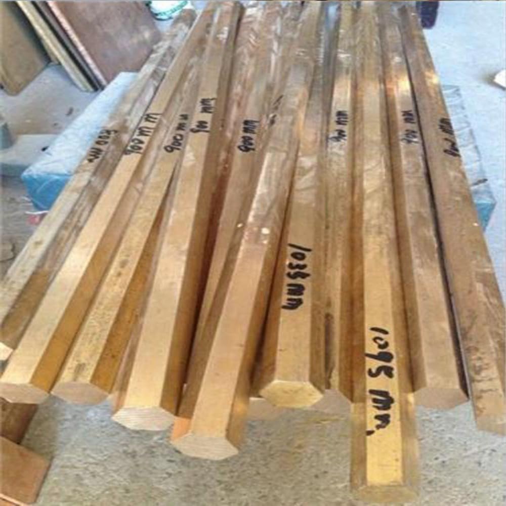 Asta esagonale in ottone H59/H62 4mm-65mm 330mm/200mm