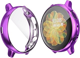 TEHAUX Protetores De Tela Para Smartwatches Se Protetor De Tela Relógio Ativo 2 Protetor De Relógio Relógio Inteligente Capa Protetora Capa Protetora Capa De Armação Capa Protetora