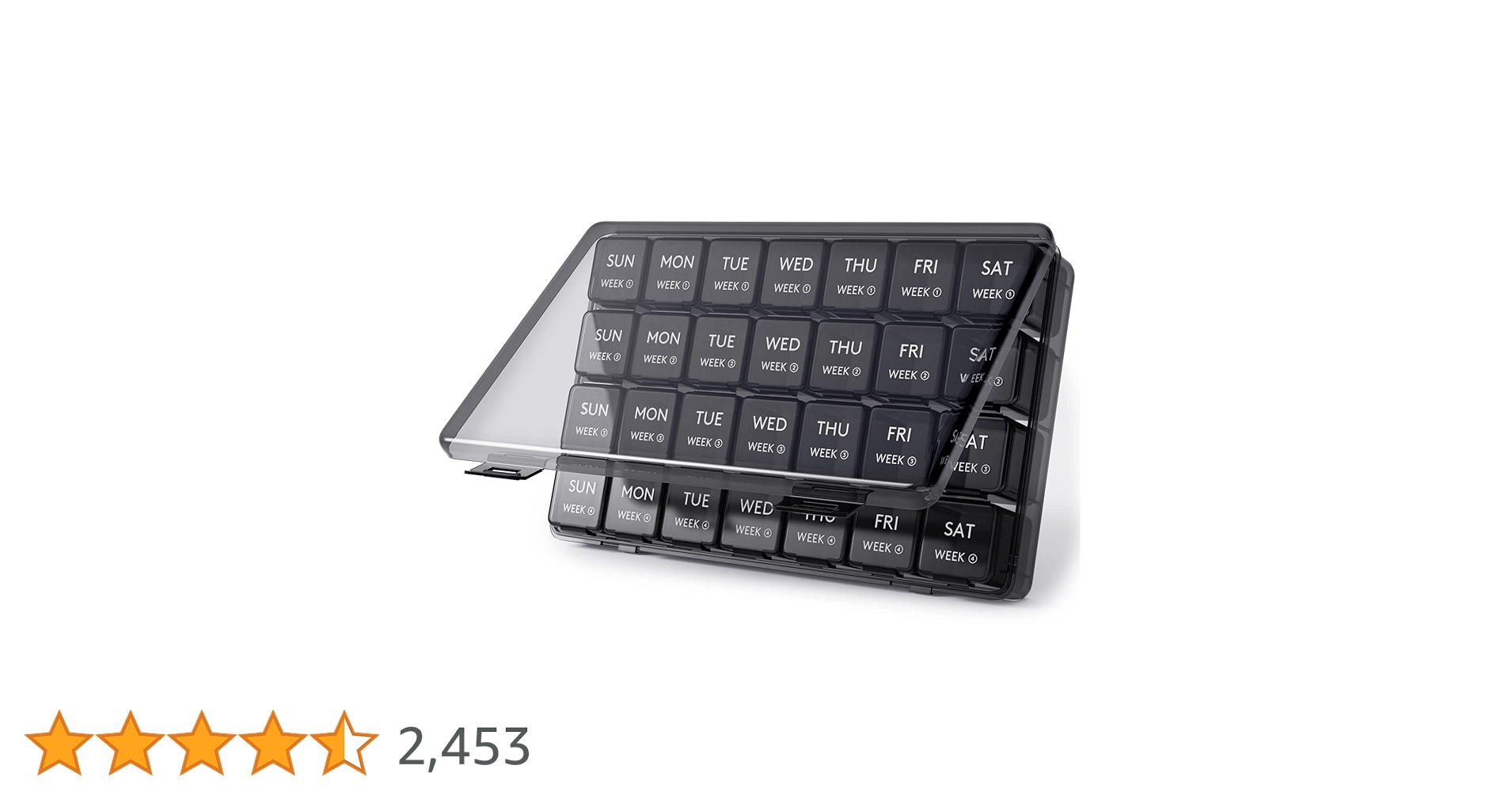 Amazon.co.jp: Lifewit ピルケース 薬ケース 月間ピル