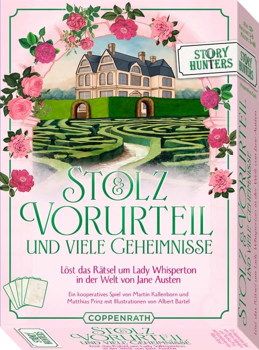 Stolz & Vorurteil und viele Geheimnisse: Löst das Rätsel um Lady Whisperton in der Welt von Jane Austen