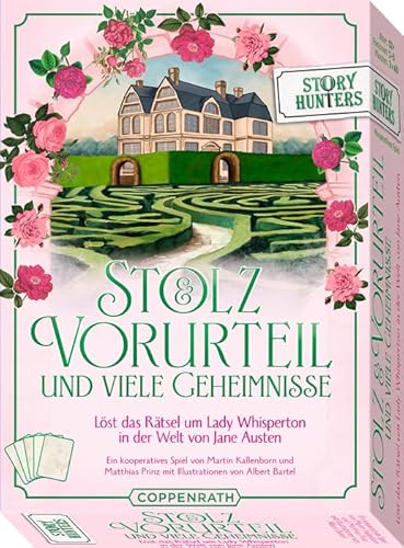 Coppenrath Verlag GmbH & Co. KG Story Hunters: Stolz & Vorurteil und viele Geheimnisse, Löst das Rätsel um Lady Whisperton in der Welt von Jane Austen