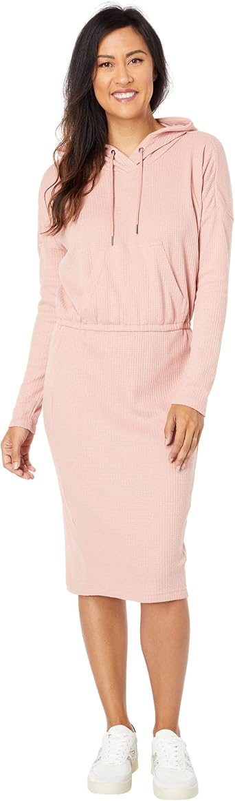 BCBG Knit Hooded Midi Dress U1UX5D47 