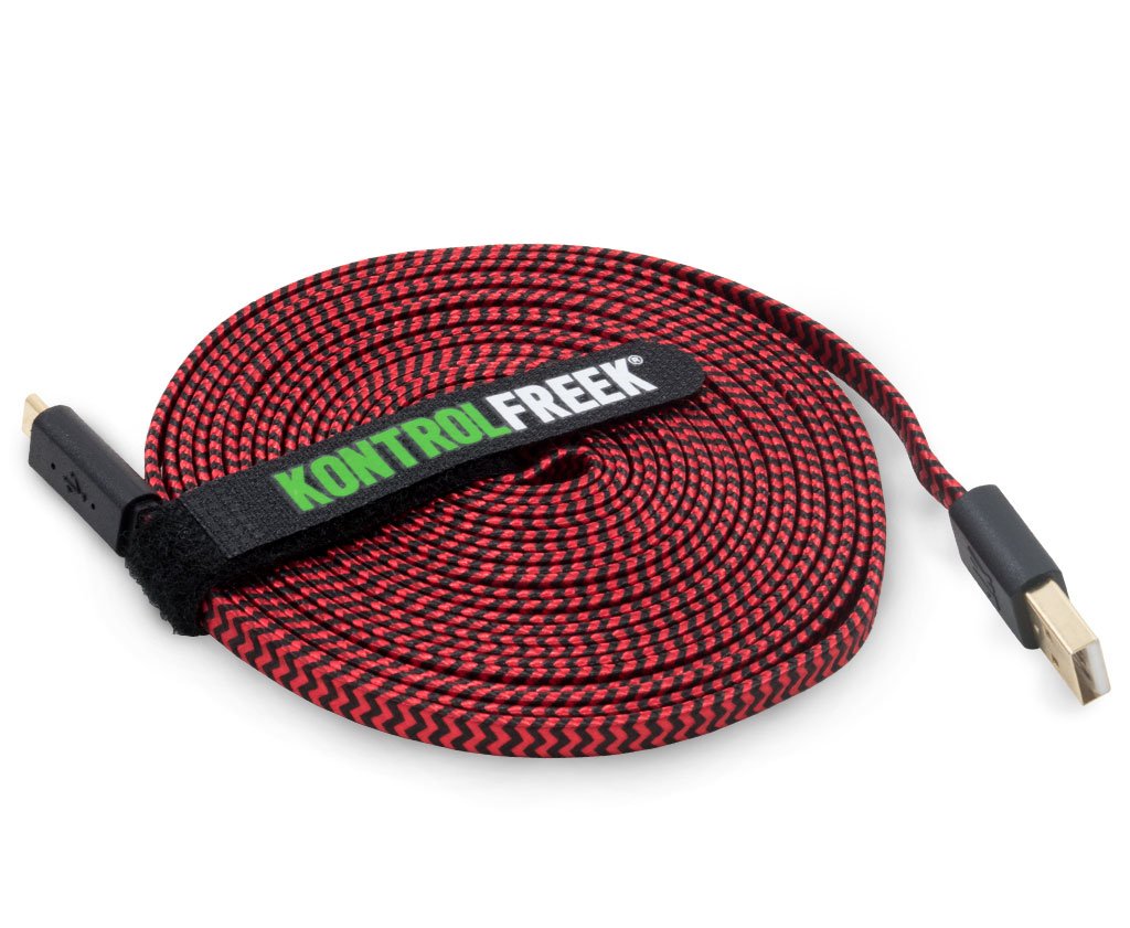 KontolFreek 12ft Performance Gaming Cable fits PS4, Xbox One, Android, Micro USB