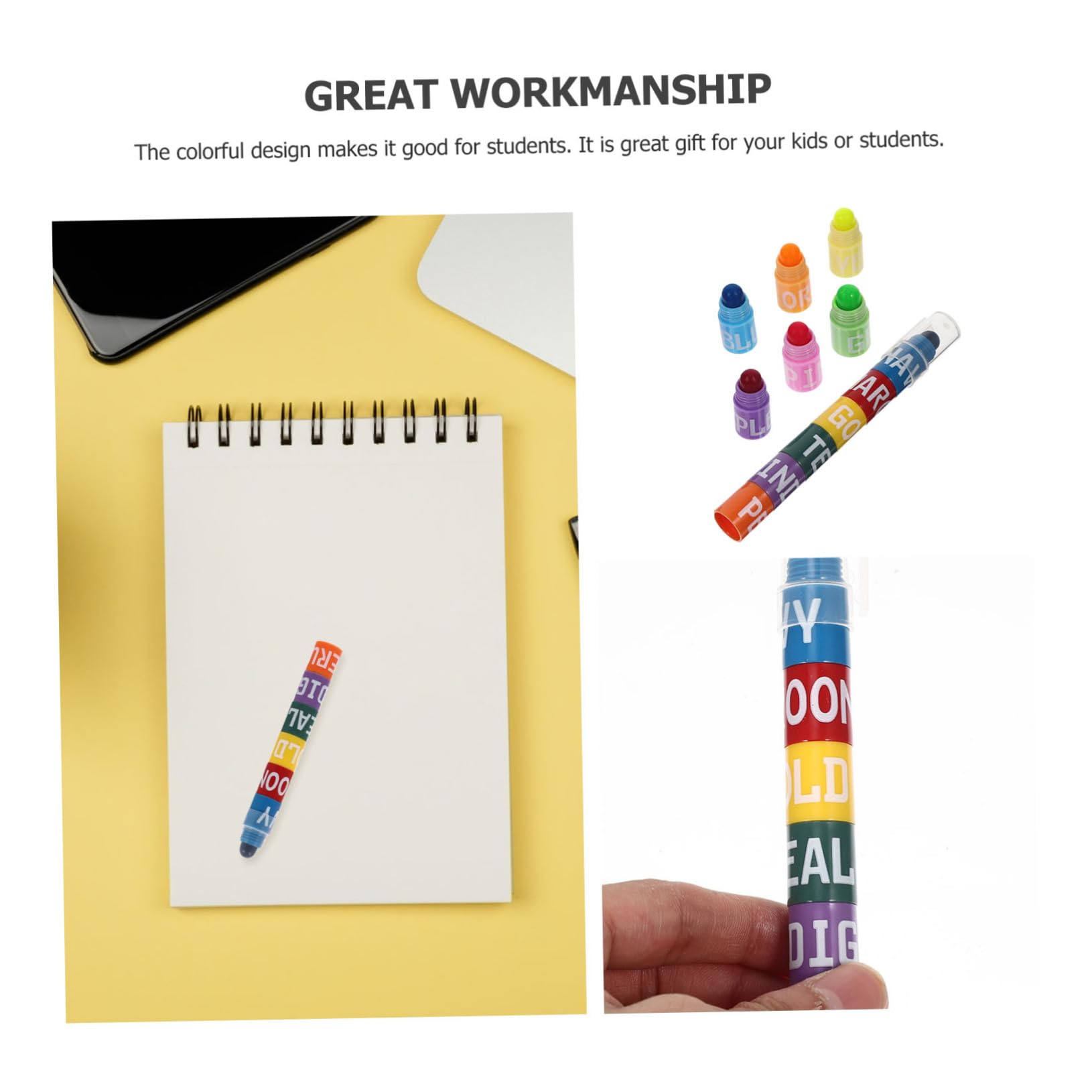 Lurrose 10sätze Bunte Highlighter Stifte Für Schüler Kreative Markierungsstifte Zeichnen Notieren Und Malen Für Kunst Schule Und Büro Vintage Farbdesign