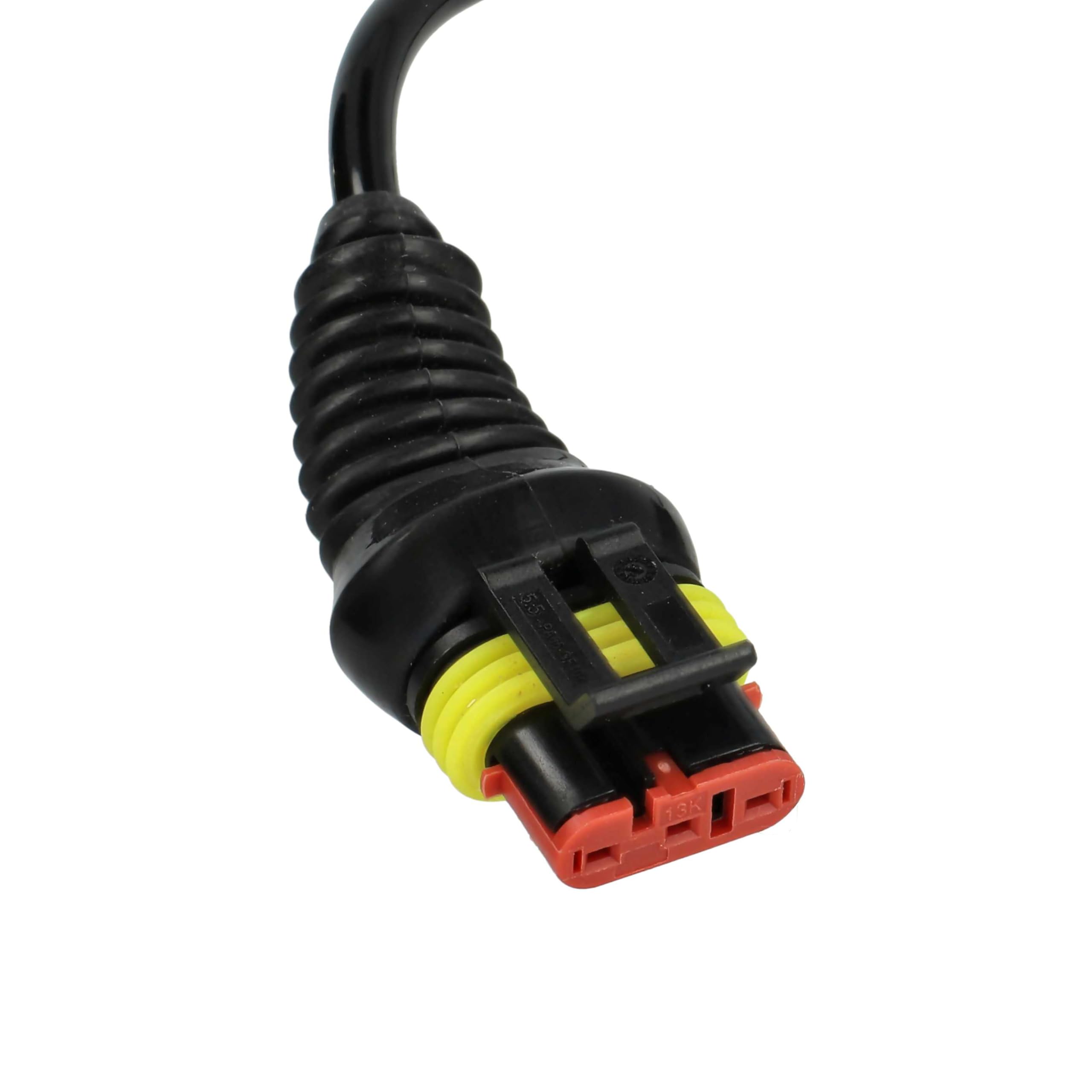 vhbw Set Compatible con Gardena Smart Sileno Free 600 | cortacésped 1x fuente alimentación, 1x bateria 3400 mAh, 1x cable baja tensión de 5 m