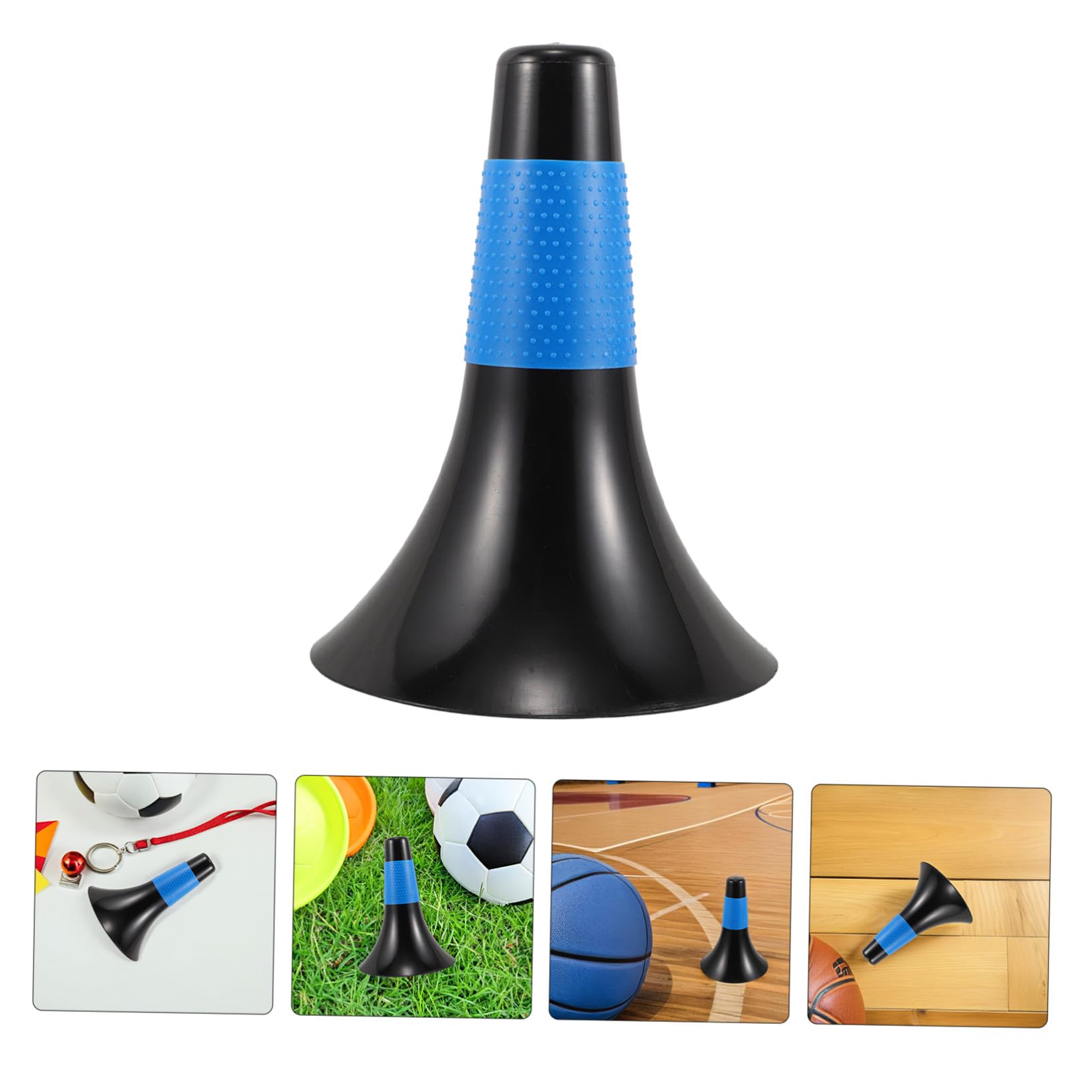 Mipcase 5pezzi Coni per Allenamento Sportivo per Calcio e Agilità visibilità Migliorata Resistenza all Uso Frequente e Facile Impilamento Secchio per Marcatori