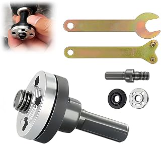 Electric Drill Angle Grinder Connecting Rod Set, 2026 New Grinder Adjustable Rotary Driver Cutter Shaft Tool, Angle Grinder Adapter for Cutting Disc, Polish Disc & Sponge (10mm-1 Set)