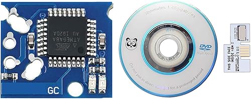 HUAYUWA Kits de actualización de juego (blanco, versión NTSC-U) se adapta a Gamecube SD2SP2 Mircro adaptador de tarjeta SD SDLoad SDL TF lector de