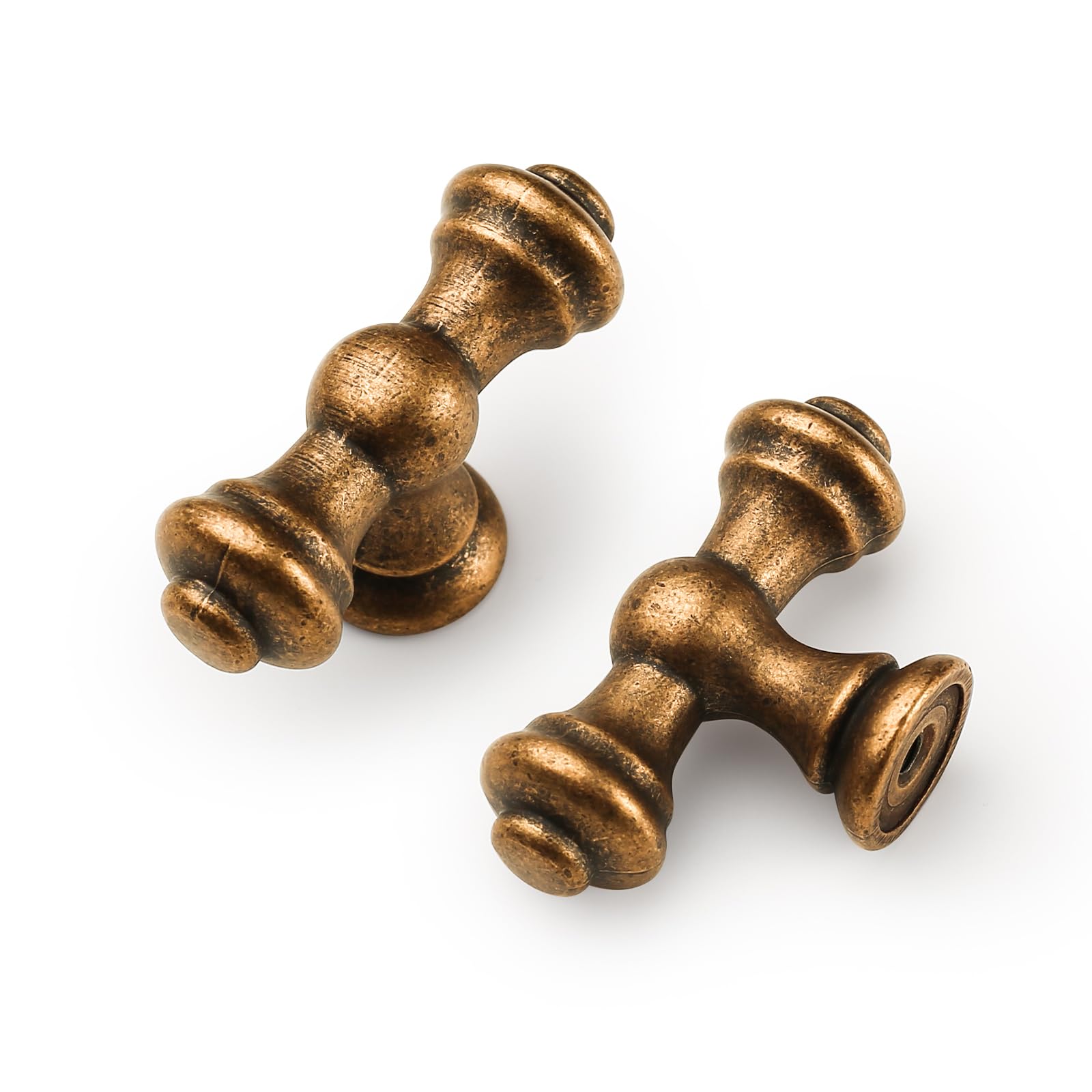 Asidrama 10 Pack 5 Inch(128mm) Brushed Brass Kitchen Cabinet Handles, Gold Cabinet Pulls Kitchen Cabinet Hardware for Cupboard Drawer Handles Dresser Pulls — view 36