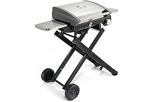 Cuisinart All Foods Roll-Away Gas Grill, Stainless Steel