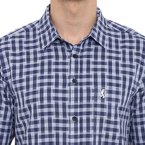 Image of Red Tape Men Stone Blue Shirt