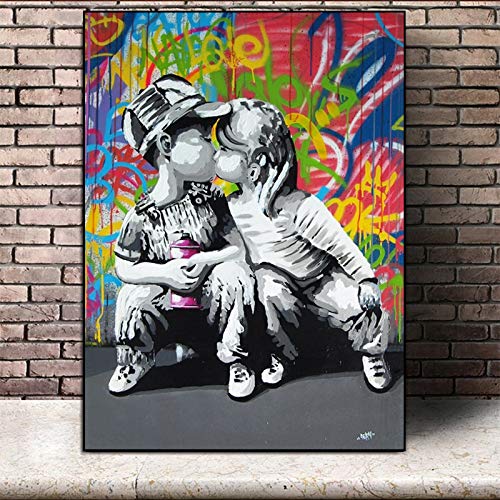 Banksy Street Art Beetles Graffiti Wall Art Poster Great Format A0 Wide Home Decor Stickers