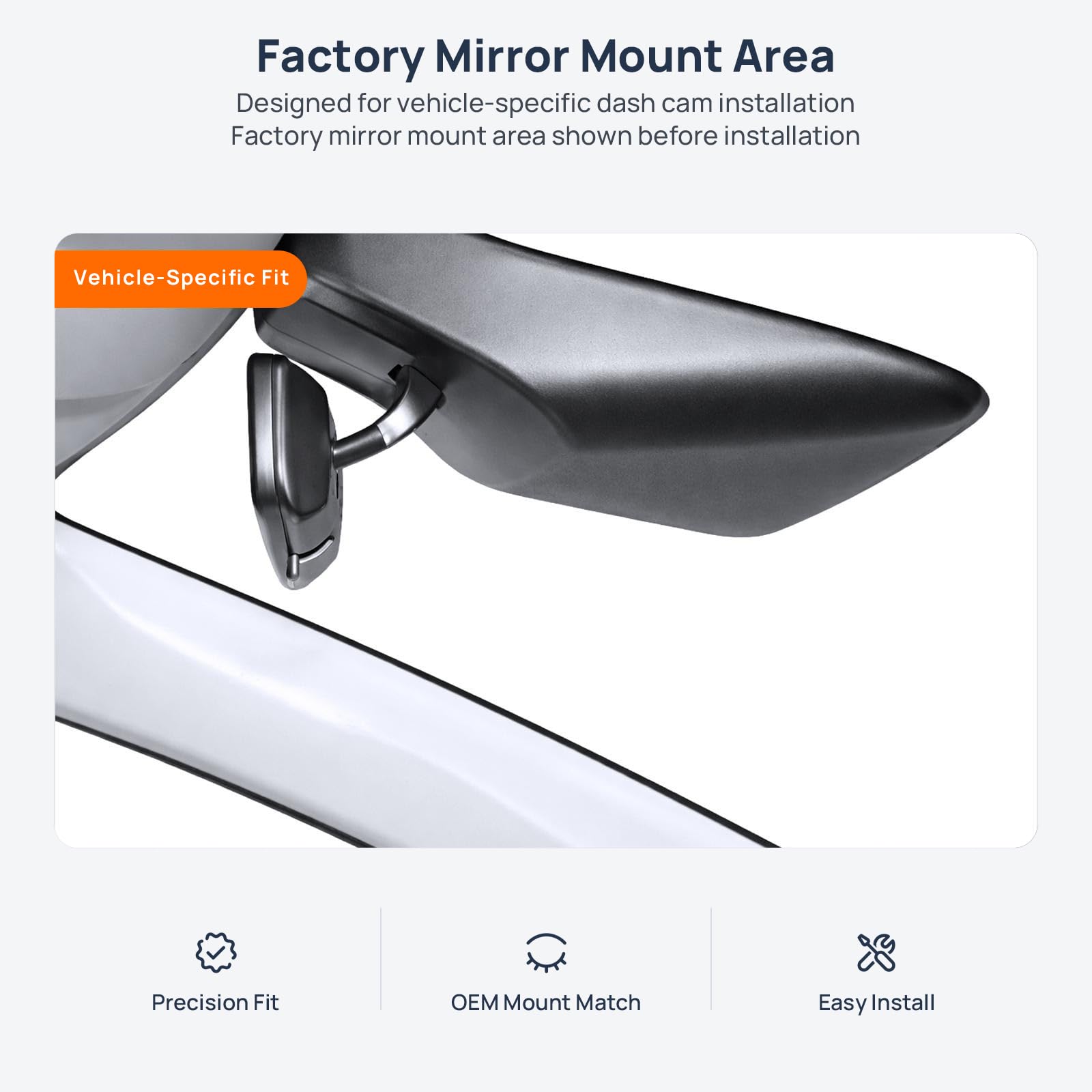 2K Dashcam Passend für Baojun Cloud (Wuling Cloud EV) 2023 | 2K HD Frontkamera, WLAN App, OEM-Look, versteckter Einbau, G-Sensor, Loop-Aufnahme, HDR, Weitwinkel, Autokamera, Auto DVR