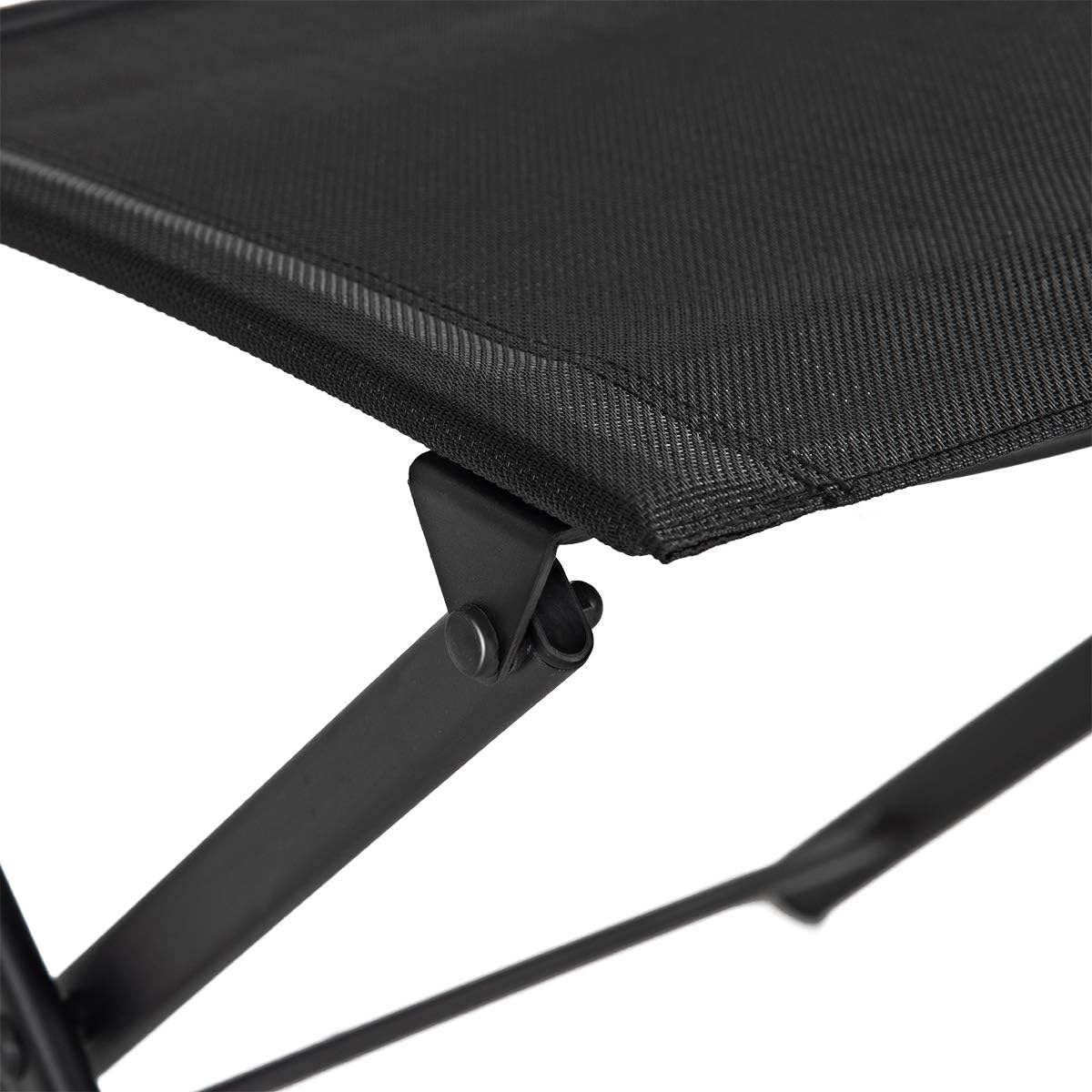 Goplus Set of 4 pc Folding Chair, Black