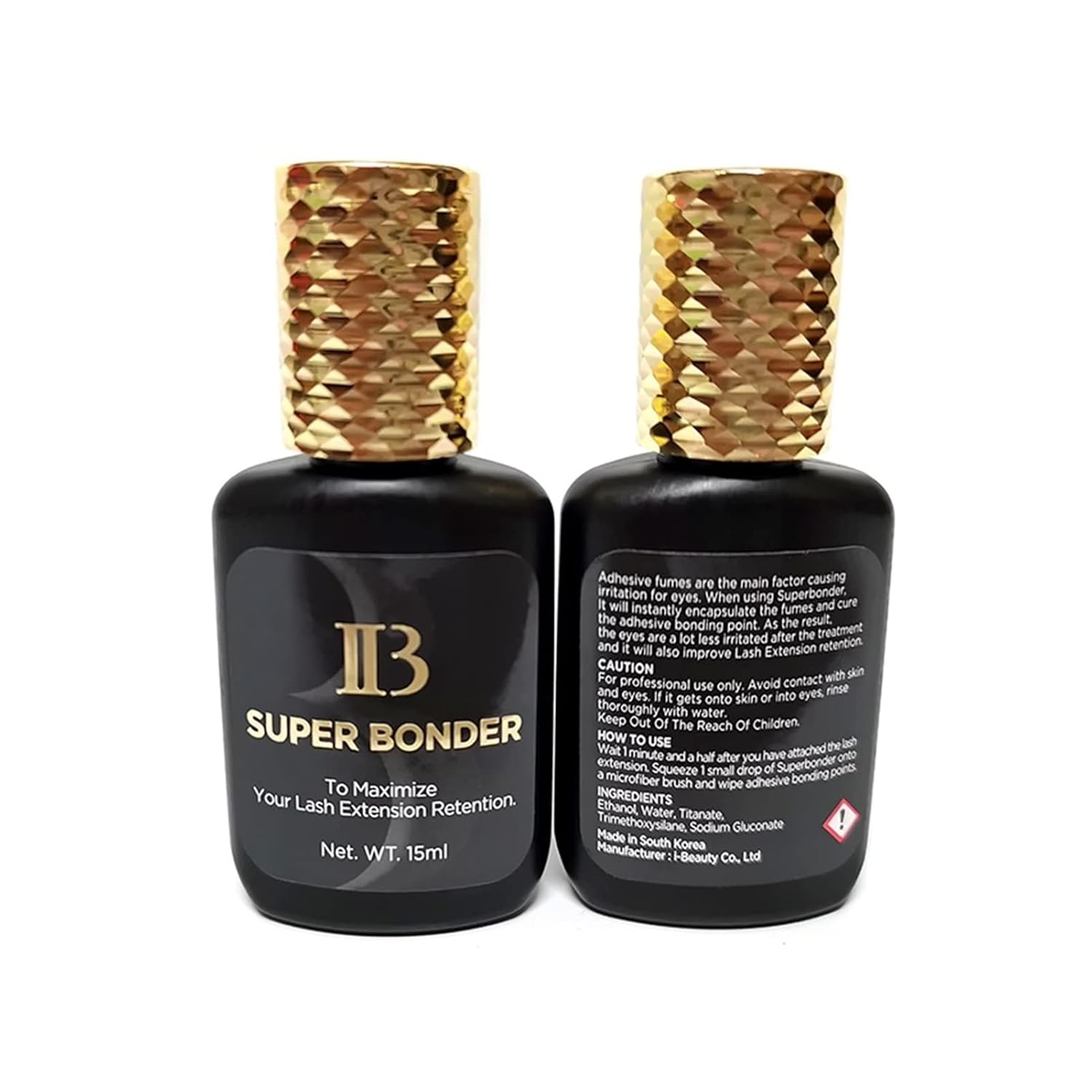 15 Ml Super Bonder for Eyelash IB Adhesive Help for Eyelash Extension Wholesale Dropshipping Liquid Lash Glue Original Lash Tool (Color : 1 pcs)