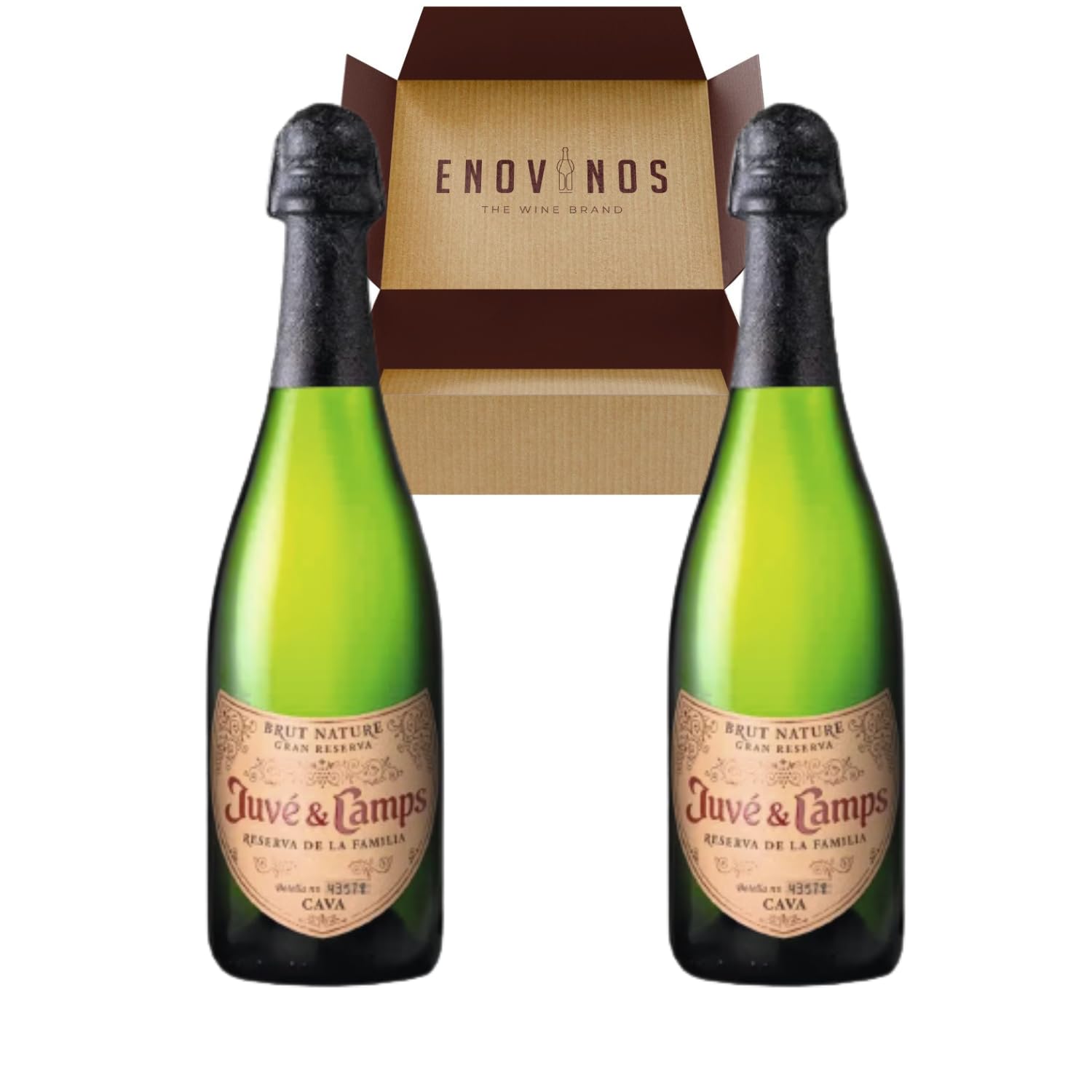 Cava Juvé & Camps Reserva Familia | 2 Botellas Espumoso Juve Camps x75 cl | Mejor Selección ENOVINOS