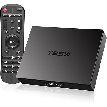 Android TV Box 11.0 TV Android Box 4GB RAM 32GB ROM S905W2 Quad-Core ARM Cortex-A35 Dual-Band WiFi 2.4&5GHZ Bluetooth v4.0 3D HD4K 2.1 TV Box Smart