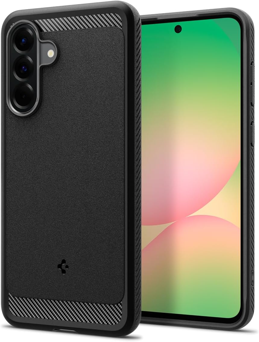 Spigen Rugged Armor Hülle für Samsung Galaxy A56 5G -Matte Black