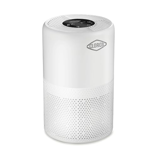 Clorox Medium Room Turbo Air Purifiers for Home With True HEPA Filter