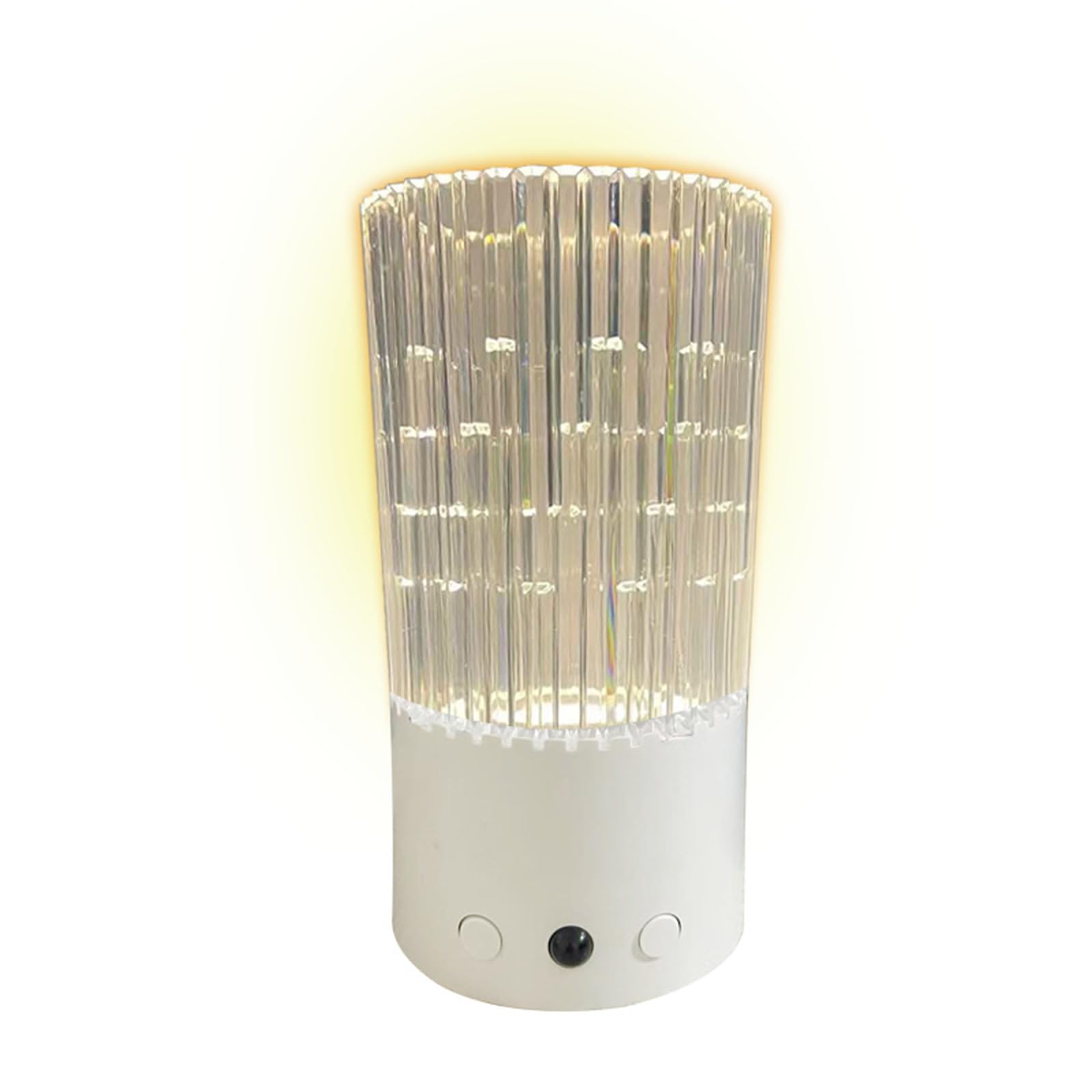 Hsioluted Compact Decorative Vase Lamp Motion Activated Automatically Illuminates Adjustable 3 Light Colors for Indoor Decorating Vase Lamp