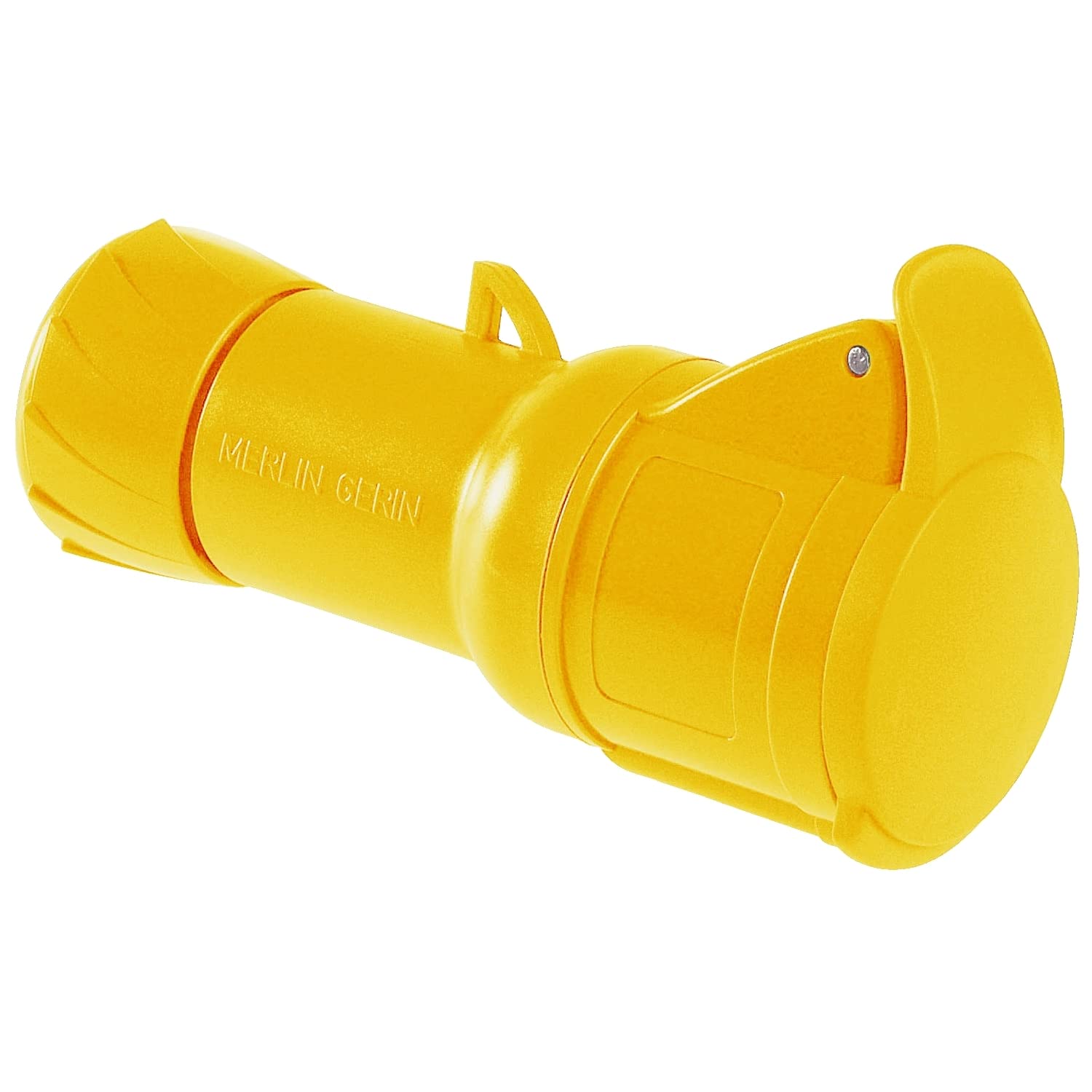 Socle connecteur 32A 3PNT 110-130V IP44 à connexion rapide pour installations électriques