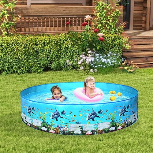 Piscine de chien robuste en PVC premium portable et pliante