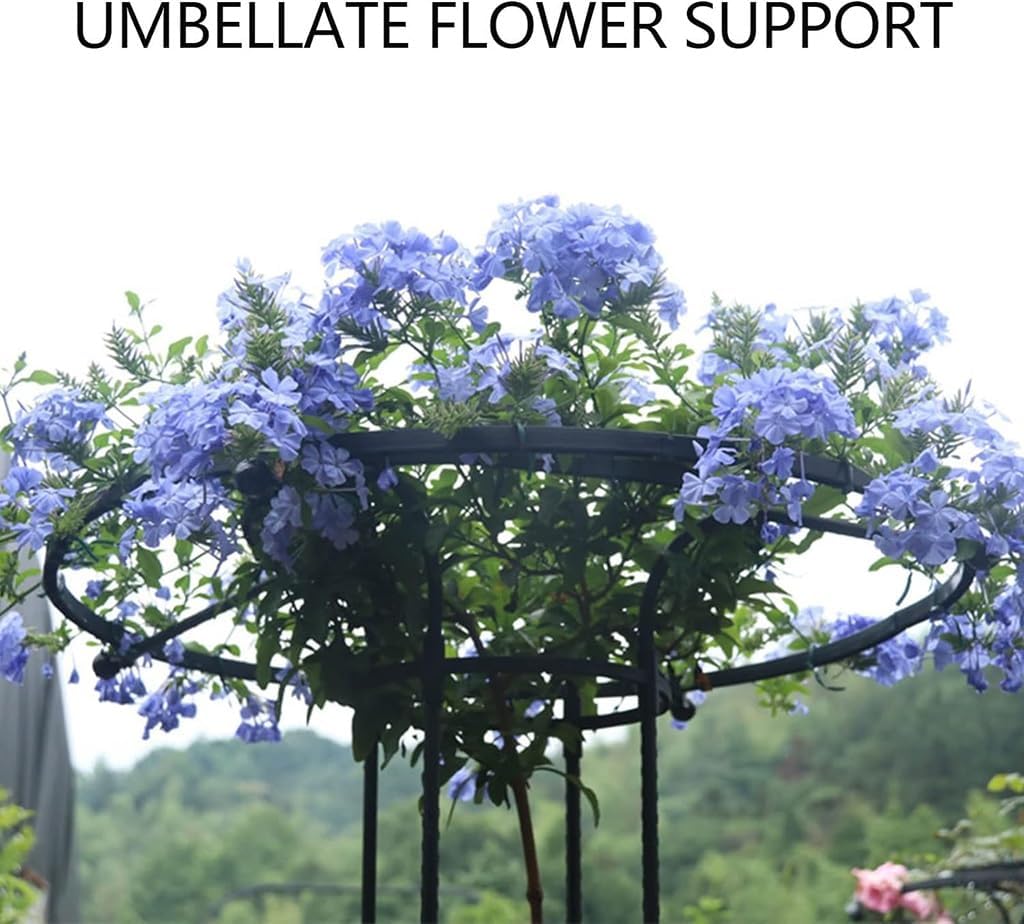 Vertical Garden Trellis - Durable Metal Support Tower for Climbing Plants, Vines, and Flowers - Ideal for Outdoor Garden or Patio Use