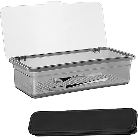 2pcs Kitchen and Grill Utensil and Lid Holder with Drainer