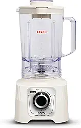 Liquidificador Arno Powermax 1400W LN64, Marfim, com 6 Lâminas Powelix Pro, 3,1L de Capacidade, 15 Velocidades e Design Moderno, 220V