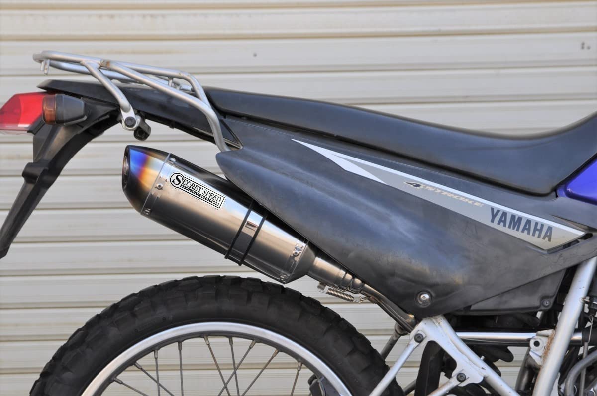 ヤマハ　xtz125　マフラー SECRET SPEED☆ヤマハ XTZ125 スリップオンマフラー ソリッド